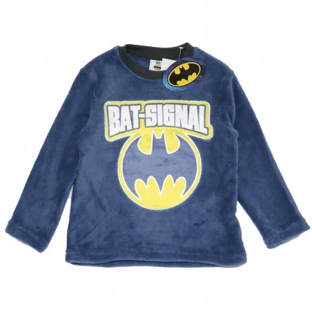 Batman Πιτζάμα Για Αγόρια Fleece Coral (HW2099 blue)