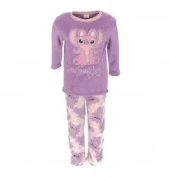Disney Lilo & Stitch Πιτζάμα Για κορίτσια Fleece Coral (TWOSIE-LILO-G) - Χειμωνιάτικες / εποχιακές πιτζάμες