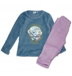 Disney Lilo & Stitch Παιδική Πιτζάμα Fleece Coral για κορίτσια (XH20102 purple) - Χειμωνιάτικες / εποχιακές πιτζάμες