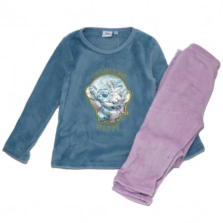 Disney Lilo & Stitch Παιδική Πιτζάμα Fleece Coral για κορίτσια (XH20102 purple) Disney Lilo & Stitch Παιδική Πιτζάμα Fleece Coral για κορίτσια (XH20102 purple)
