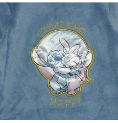 Disney Lilo & Stitch Παιδική Πιτζάμα Fleece Coral για κορίτσια (XH20102 purple) - Χειμωνιάτικες / εποχιακές πιτζάμες