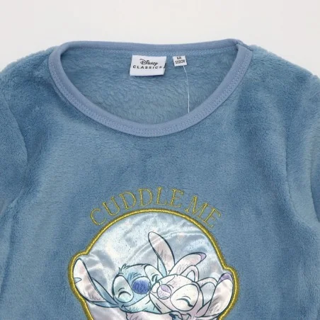 Disney Lilo & Stitch Παιδική Πιτζάμα Fleece Coral για κορίτσια (XH20102 purple) Disney Lilo & Stitch Παιδική Πιτζάμα Fleece Coral για κορίτσια (XH20102 purple)