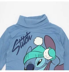 Disney Lilo & Stitch Μακρυμάνικο μπλουζάκι ζιβάγκο για κορίτσια (XH1293 Blue)