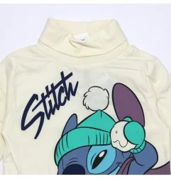 Disney Lilo & Stitch Μακρυμάνικο μπλουζάκι ζιβάγκο για κορίτσια (XH1293 Ecru) - Ζιβάγκο