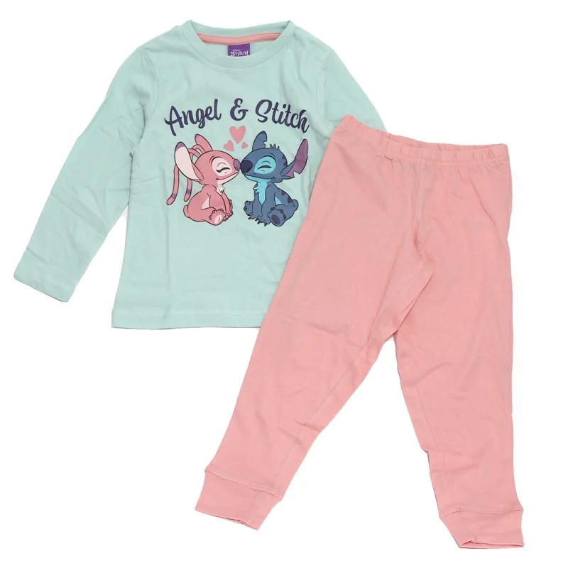 Disney Lilo & Stitch Παιδική βαμβακερή πιτζάμα για κορίτσια (40281) Disney Lilo & Stitch Παιδική βαμβακερή πιτζάμα για κορίτσια (40281)