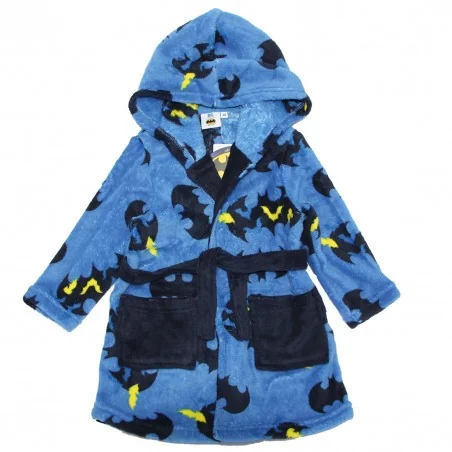 Batman Παιδική Ρόμπα Fleece coral για αγόρια (XH20091 Blue) - Παιδικές Ρόμπες