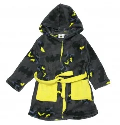 Batman Παιδική Ρόμπα Fleece coral για αγόρια (XH20091 D. Grey) - Παιδικές Ρόμπες