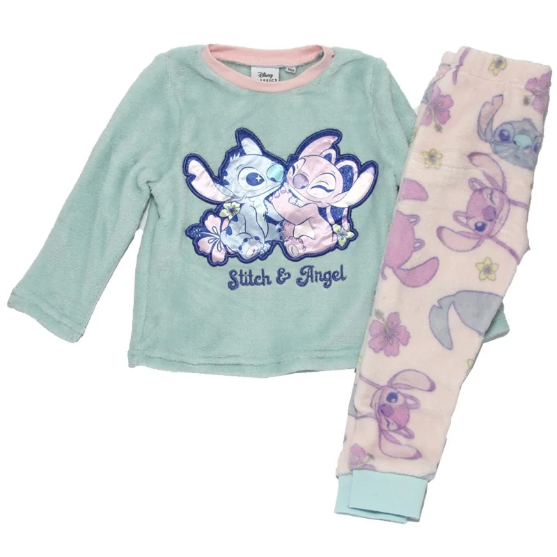 Disney Lilo & Stitch Παιδική πιτζάμα Fleece Coral για κορίτσια (XH20113 Veraman) Disney Lilo & Stitch Παιδική πιτζάμα Fleece Coral για κορίτσια (XH20113 Veraman)