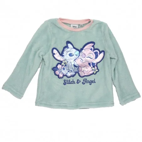 Disney Lilo & Stitch Παιδική πιτζάμα Fleece Coral για κορίτσια (XH20113 Veraman) Disney Lilo & Stitch Παιδική πιτζάμα Fleece Coral για κορίτσια (XH20113 Veraman)