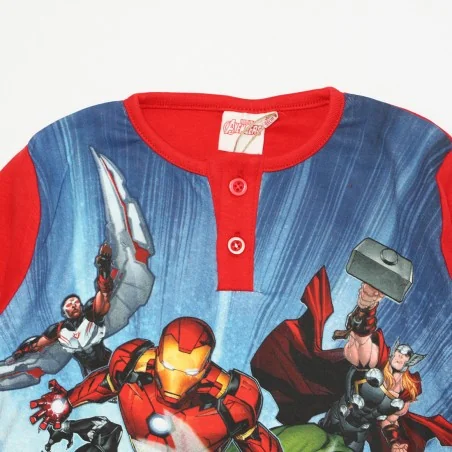 Marvel Avengers Βαμβακερή πιτζάμα για αγόρια (XH20150 RED) Marvel Avengers Βαμβακερή πιτζάμα για αγόρια (XH20150 RED)