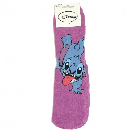 Disney Lilo & Stitch Γυναίκες ζεστές Αντιολισθητικές Κάλτσες (XH39001 Purple)