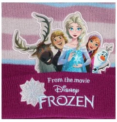Disney Frozen Παιδικό Χειμωνιάτικο Σκουφάκι για κορίτσια (FRO23-2307violet)