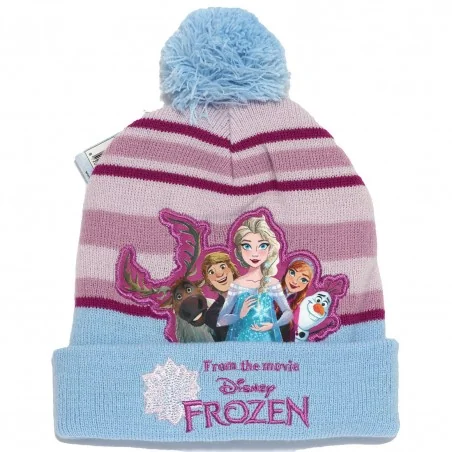 Disney Frozen Παιδικό Χειμωνιάτικο Σκουφάκι για κορίτσια (FRO23-2307blue) - Σκούφοι-Γάντια -Κασκόλ