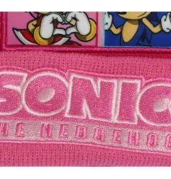 Sonic Παιδικό Χειμωνιάτικο Σκουφάκι για κορίτσια (SON23-2088pink) - Σκούφοι-Γάντια -Κασκόλ