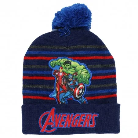 Marvel Avengers Παιδικό Χειμωνιάτικο Σκουφάκι για αγόρια (AVE23-2314navy) - Σκούφοι-Γάντια -Κασκόλ