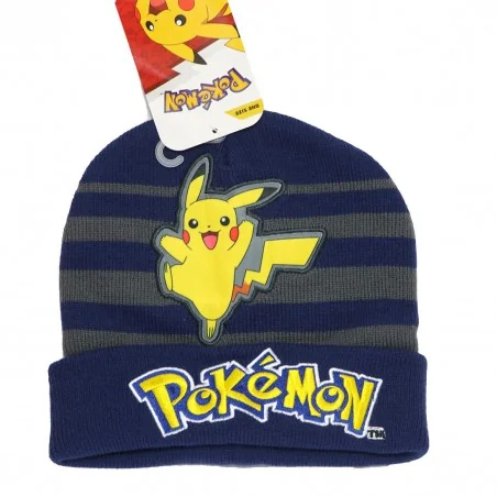 Pokémon Παιδικό Χειμωνιάτικο Σκουφάκι για αγόρια (POK22-2310navy) - Σκούφοι-Γάντια -Κασκόλ