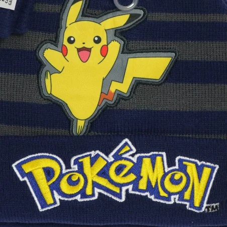 Pokémon Παιδικό Χειμωνιάτικο Σετ Σκουφάκι - Γάντια για αγόρια (3611-POKnavy) Pokémon Παιδικό Χειμωνιάτικο Σετ Σκουφάκι - Γάντια για αγόρια (3611-POKnavy)