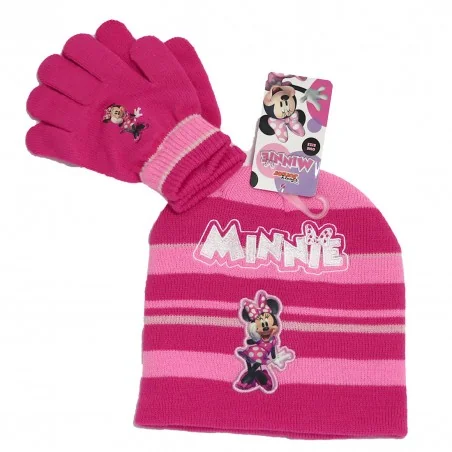 Disney Minnie Mouse Παιδικό Χειμωνιάτικο Σετ Σκουφάκι - Γάντια για κορίτσια (MIN23-3000fux) Disney Minnie Mouse Παιδικό Χειμωνιάτικο Σετ Σκουφάκι - Γάντια για κορίτσια (MIN23-3000fux)