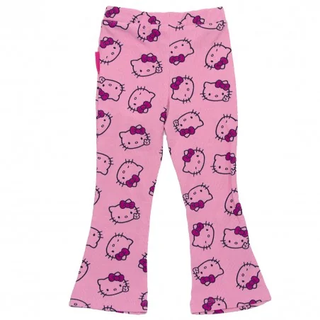 Hello Kitty Παιδικό ριμπ Κολάν καμπάνα Για Κορίτσια (XH1254 Pink)