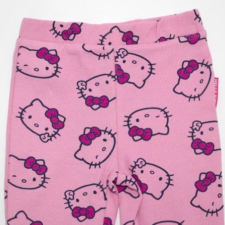 Hello Kitty Παιδικό ριμπ Κολάν καμπάνα Για Κορίτσια (XH1254 Pink) Hello Kitty Παιδικό ριμπ Κολάν καμπάνα Για Κορίτσια (XH1254 Pink)