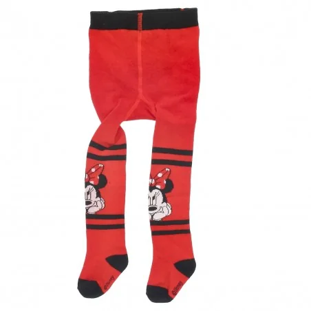 Disney Baby Minnie Mouse Βρεφικό Καλσόν – Σετ 3 Τεμάχια (Κόκκινο / Γκρι / Μαύρο) (RW8-956)