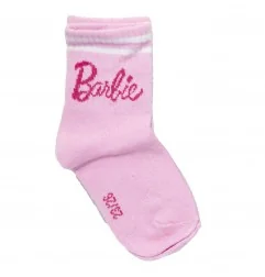 Barbie παιδικές αθλητικές κάλτσες για κορίτσια σετ 3 ζευγάρια (XH0648 pink) - Κοριτσίστικες κάλτσες