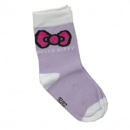 Hello Kitty Παιδικές κάλτσες για κορίτσια σετ 3 ζευγάρια (XH0674lila) Hello Kitty Παιδικές κάλτσες για κορίτσια σετ 3 ζευγάρια (XH0674lila)