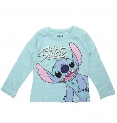Disney Lilo & Stitch παιδικό μακρυμάνικο μπλουζάκι για κορίτσια (DIS LIS 52 02 C384 W Blue) - Μπλουζάκια Μακρυμάνικα (μακό)