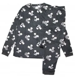 Disney Minnie Mouse Γυναικεία πιτζάμα βελουτέ plus size (DIS MFB 53 04 B860 VELOUR) - Γυναικείες Πιτζάμες