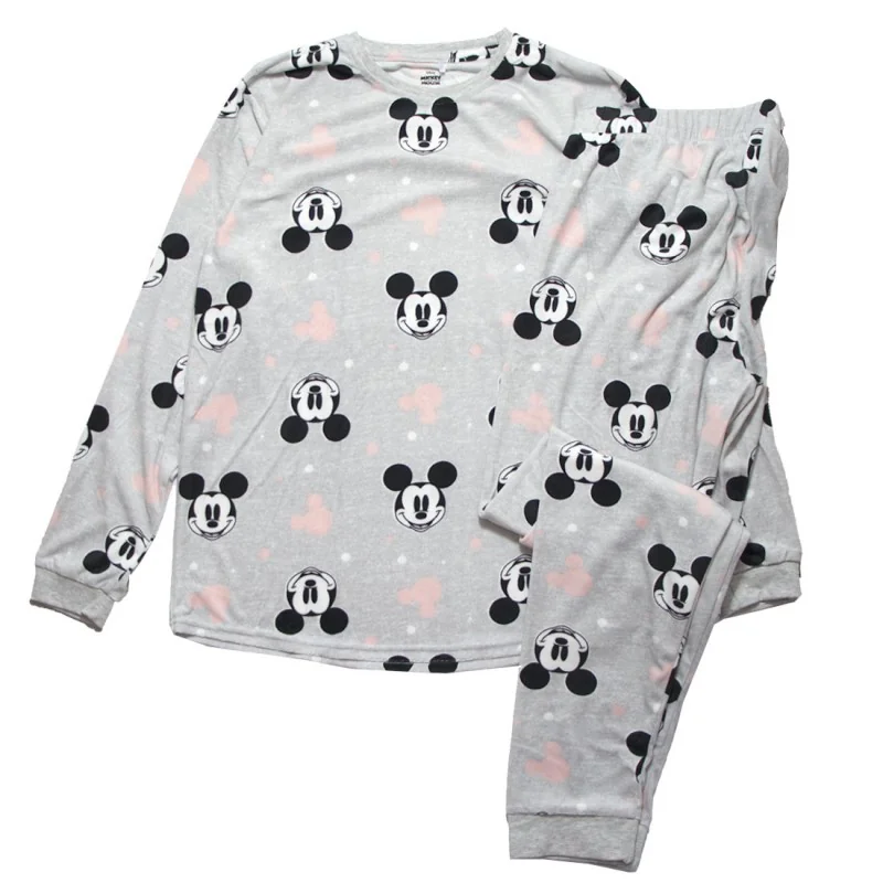Disney Minnie Mouse Γυναικεία πιτζάμα βελουτέ plus size (DIS MFB 53 04 B861 VELOUR) Disney Minnie Mouse Γυναικεία πιτζάμα βελουτέ plus size (DIS MFB 53 04 B861 VELOUR)