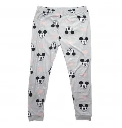 Disney Minnie Mouse Γυναικεία πιτζάμα βελουτέ plus size (DIS MFB 53 04 B861 VELOUR) - Γυναικείες Πιτζάμες