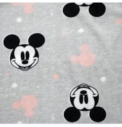 Disney Minnie Mouse Γυναικεία πιτζάμα βελουτέ plus size (DIS MFB 53 04 B861 VELOUR) - Γυναικείες Πιτζάμες