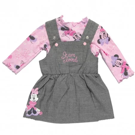 Disney Baby Minnie Mouse Βρεφικό Σετ 2 Τεμαχίων (DIS MF 51 12 C430) - Χειμωνιάτικα / εποχιακά σετ