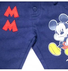 Disney Baby Mickey Mouse Βρεφικό Σετ 3 Τεμαχίων με Καρό Πουκάμισο Φανέλα & Παντελόνι (DIS MFB 51 12 C428) - Χειμωνιάτικα / επ...
