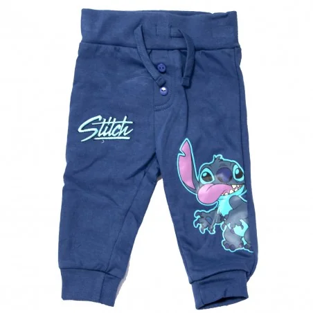 Disney Baby Lilo & Stitch Βρεφικό Σετ 3 Τεμαχίων με Καρό Πουκάμισο & Παντελόνι (DIS LIS 51 12 C429)