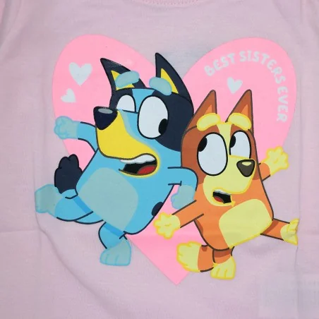 Bluey παιδικό μακρυμάνικο μπλουζάκι για κορίτσια (BL 52 02 225 pink)