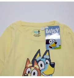 Bluey παιδικό μακρυμάνικο μπλουζάκι για κορίτσια (BL 52 02 054 Yellow) - Μπλουζάκια Μακρυμάνικα (μακό)