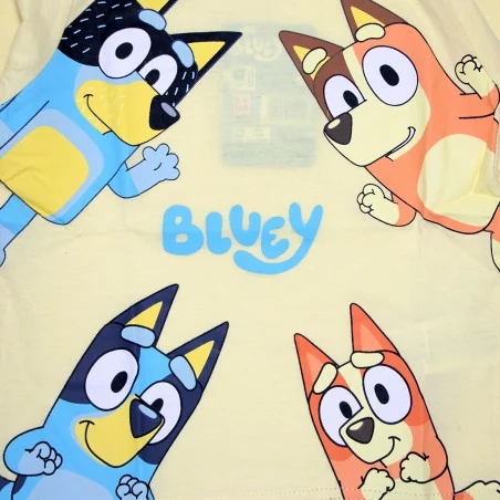 Παιδική Μακρυμάνικη Μπλούζα Bluey "Family & Friends" – 100% Βαμβακερή (BL 52 02 021 L Yellow)