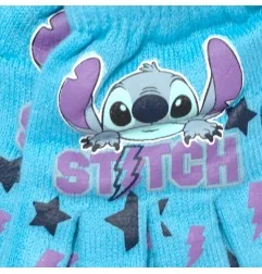 Disney Disney Lilo & Stitch παιδικά γάντια για κορίτσια (SNXXH4077 Blue) - Σκούφοι-Γάντια -Κασκόλ