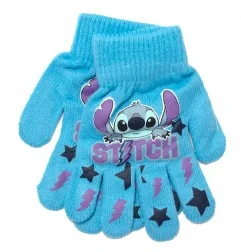 Disney Disney Lilo & Stitch παιδικά γάντια για κορίτσια (SNXXH4077 Blue) - Σκούφοι-Γάντια -Κασκόλ