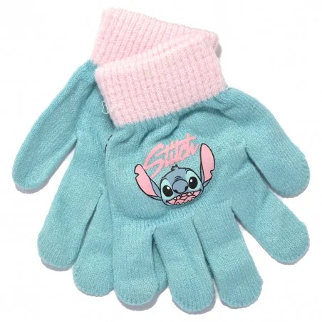 Disney Disney Lilo & Stitch παιδικά γάντια για κορίτσια (SNXXH4079 Blue) - Σκούφοι-Γάντια -Κασκόλ