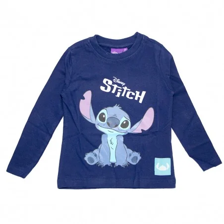 Disney Lilo & Stitch παιδικό μακρυμάνικο μπλουζάκι ( LIL23-2439 navy) - Μπλουζάκια Μακρυμάνικα (μακό)