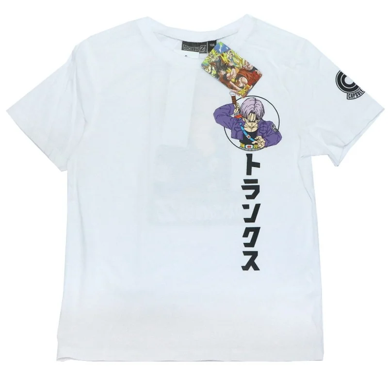 Dragon Ball Z Κοντομάνικο Μπλουζάκι Για αγόρια (WE1240 White) Dragon Ball Z Κοντομάνικο Μπλουζάκι Για αγόρια (WE1240 White)
