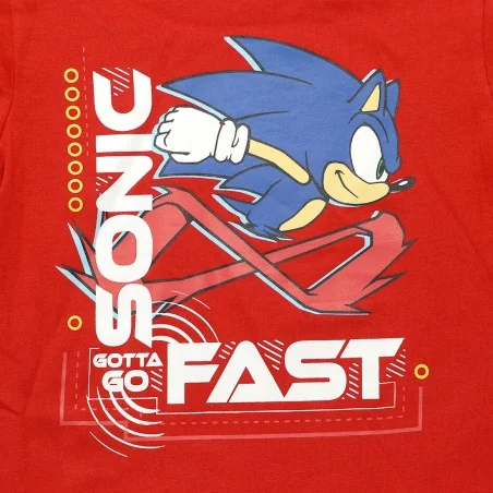 Sonic Παιδικό Κοντομάνικο μπλουζάκι για αγόρια (XH1133)