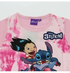 Disney Lilo & Stitch Παιδικό Κοντομάνικο Μπλουζάκι για κορίτσια (LIL24-1025Pink) - Κοντομάνικα μπλουζάκια