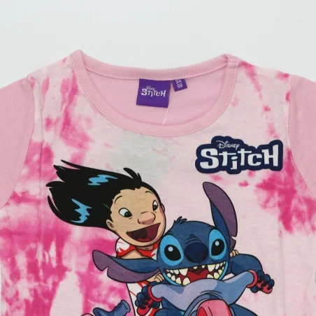 Disney Lilo & Stitch Παιδικό Κοντομάνικο Μπλουζάκι για κορίτσια (LIL24-1025Pink) Disney Lilo & Stitch Παιδικό Κοντομάνικο Μπλουζάκι για κορίτσια (LIL24-1025Pink)