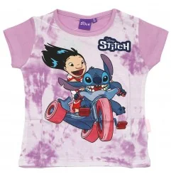 Disney Lilo & Stitch Παιδικό Κοντομάνικο Μπλουζάκι για κορίτσια (LIL24-1025Lila) - Κοντομάνικα μπλουζάκια