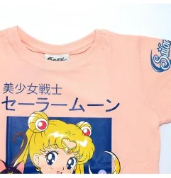 Sailor Moon Παιδικό Κοντομάνικο Μπλουζάκι για κορίτσια ( MOON 52 02 011 pink)