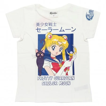 Sailor Moon Παιδικό Κοντομάνικο Μπλουζάκι για κορίτσια ( MOON 52 02 011 white) Sailor Moon Παιδικό Κοντομάνικο Μπλουζάκι για κορίτσια ( MOON 52 02 011 white)
