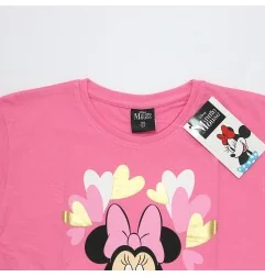 Disney Minnie Mouse Παιδικό Κοντομάνικο κοντό Μπλουζάκι για κορίτσια (DIS MF 52 02 A597 pink)